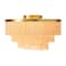 Hello Honey® 13.75" Round Flush Mount Fringe Light Fixture